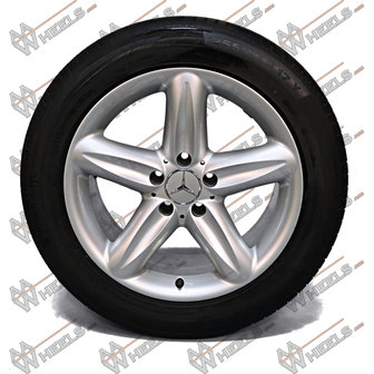 Mercedes SL R230 17 inch originele velgen