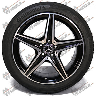 Mercedes C klasse C43 C450 W205 AMG 18 inch originele velgen A2054014800 | A2054011200