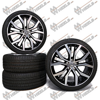 VW Golf 7 GTI Santiago 19 inch originele velgen 5G0601025AN