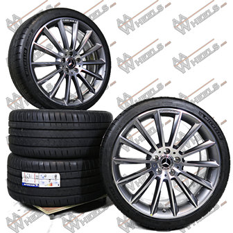 Mercedes E klasse W213 AMG 20 inch originele velgen A2134012200 | A2134012300