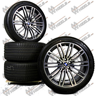 BMW 5 Serie G30 G31 664M 19 inch originele velgen 7855083 | 7855084