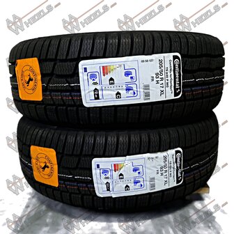 2x Continental ContiWinterContact TS830p MO 205/50R17 93H (205 50 17)