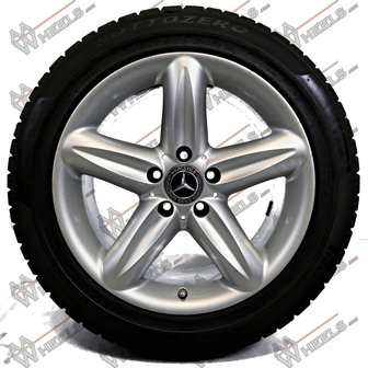 Mercedes SL R230 17 inch originele velgen