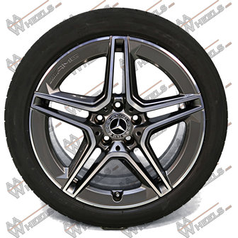 Mercedes C klasse W205 AMG 18 inch originele velgen A2054019500 | A2054019600 