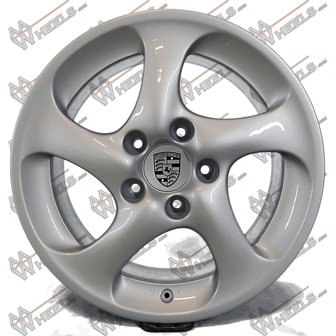 Porsche 911 996 Carrera 4 4S Turbo II Hollow Spoke 18 inch originele velgen 99636213604 | 99636214203