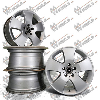 Mercedes S klasse W221 17 inch originele velgen A2214010302