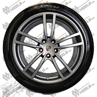 Porsche Cayenne E3 9Y Turbo Titan 21 inch originele velgen 9Y0601025AD | 9Y0601025AE