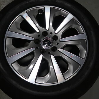 Mercedes S klasse W222 17 inch originele velgen A2224010802 | Zomerbanden