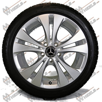 Mercedes A Klasse B klasse CLA 17 inch originele velgen A2464010800 | Zomerbanden