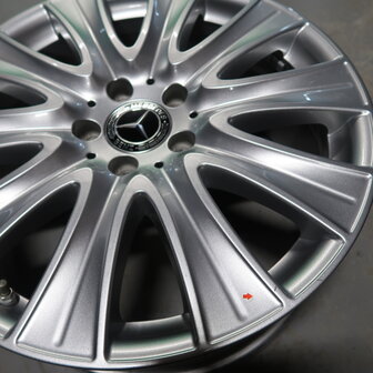 Mercedes S klasse W222 18 inch originele velgen A2224010902