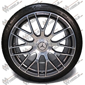 Mercedes C klasse C63 AMG W205 19 inch originele velgen A2054011700 / A2054011800 