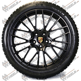 Porsche Cayenne (Coupe) E3 9Y RS Spyder 21 inch originele velgen 9Y0601025BF | 9Y3601025AC | Winterbanden