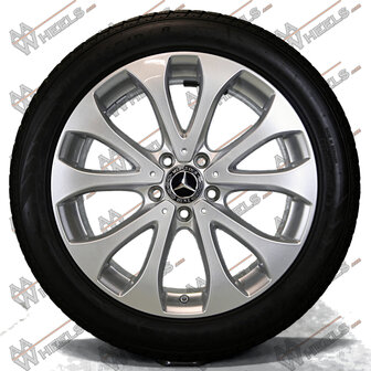 Mercedes E klasse W213 18 inch originele velgen A2134011100 | Winterbanden