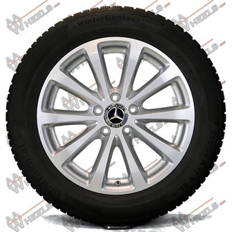 Mercedes E Klasse W213 17 inch originele velgen A2134011300 | Winterbanden