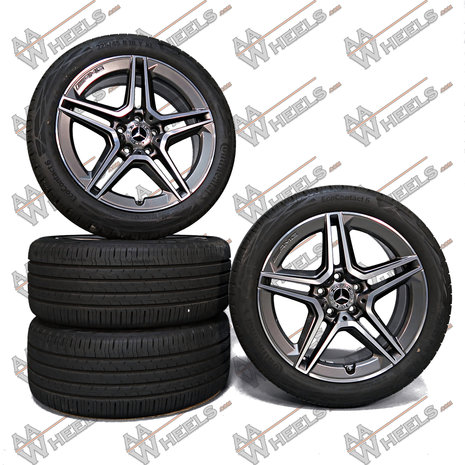 Mercedes C klasse W205 AMG 18 inch originele velgen A2054019500 / A2054019600 