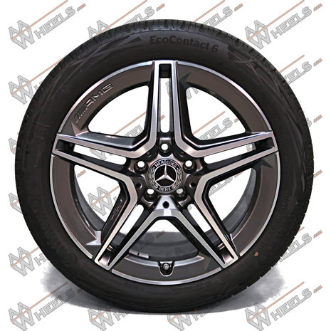 Mercedes C klasse W205 AMG 18 inch originele velgen A2054019500 / A2054019600 