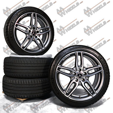 Mercedes A klasse B klasse CLA AMG 18 inch originele velgen A1764010700