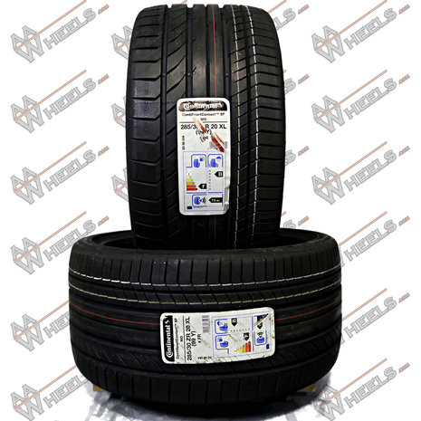 2x Continental ContiSportContact 5p MO 285/30R20 99Y (285 30 20)