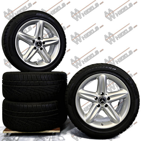 Mercedes SL R230 17 inch originele velgen