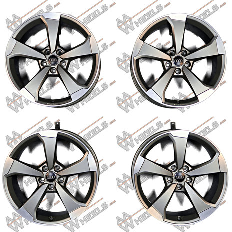 Audi A4 S4 8W B9 Rotor 19 inch originele velgen 8W0601025CG