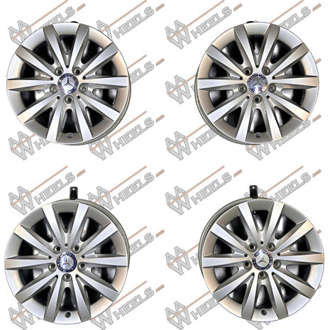 Mercedes A klasse B klasse CLA 16 inch originele velgen A2464010202