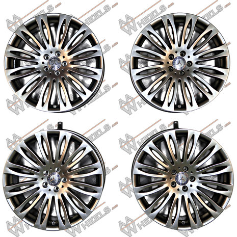 Mercedes S klasse W222 20 inch originele velgen A2224011702 | A2224011802