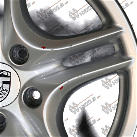 Porsche Cayenne 955 957 958 18 inch originele velgen 7L5601025S
