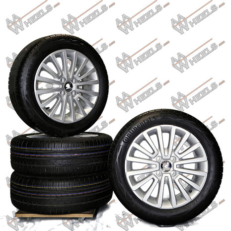 Skoda Citigo 15 inch originele velgen 5U0601025AB