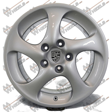 Porsche 911 996 Carrera 4 4S Turbo II Hollow Spoke 18 inch originele velgen 99636213604 | 99636214203