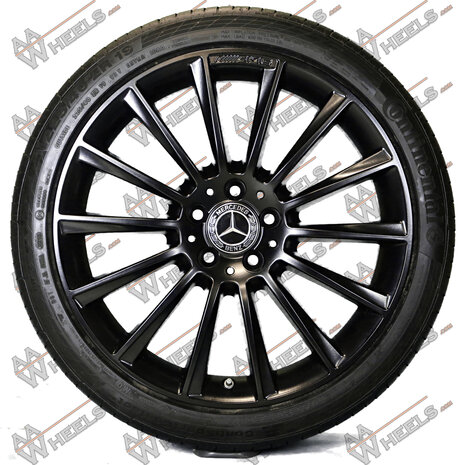 Mercedes C klasse C43 C450 W205 AMG multispaak 19 inch originele velgen A2054015400 | A2054016600