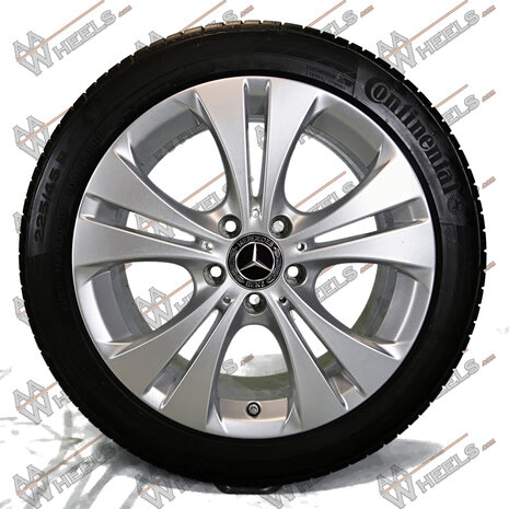 Mercedes A Klasse B klasse CLA 17 inch originele velgen A2464010800 | Zomerbanden