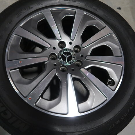 Mercedes S klasse W222 17 inch originele velgen A2224010802 | Zomerbanden