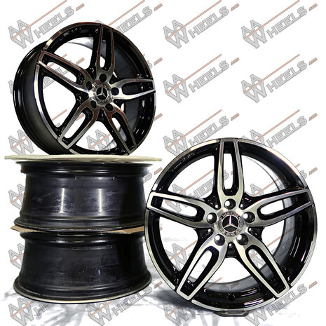 Vulkaan vrouwelijk Pebish Mercedes A klasse B klasse CLA AMG 18 inch originele velgen A1764010700 -  AA Wheels | Originele velgen & banden