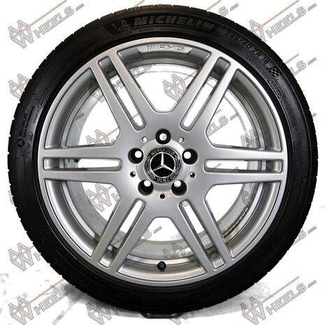 Mercedes E klasse W212 AMG 18 inch originele velgen A2124012302 | A2124012402 | zomerbanden