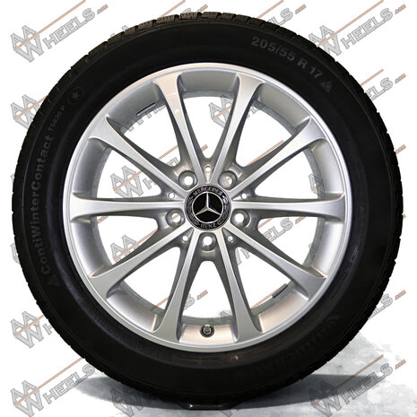 Mercedes A Klasse B klasse CLA W177 W247 W118 17 inch originele velgen A1774010300 | winterbanden