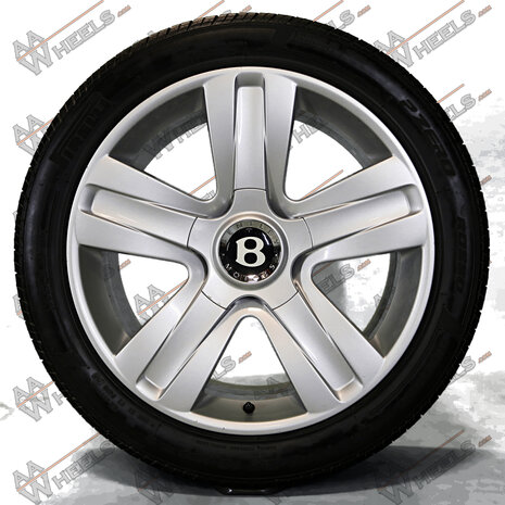 Bentley Continental GT GTC, Flying Spur 3W 19 inch originele velgen 3W0601025AD | Zomerbanden