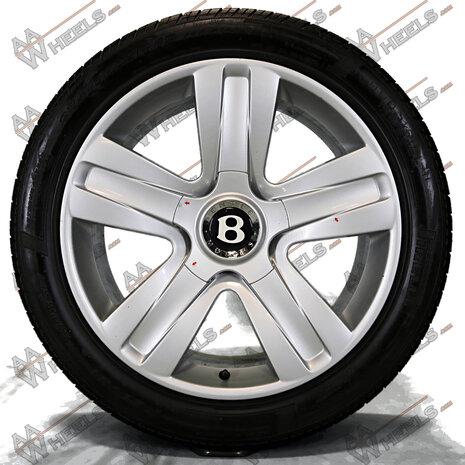 Bentley Continental GT GTC, Flying Spur 3W 19 inch originele velgen 3W0601025AD | Zomerbanden