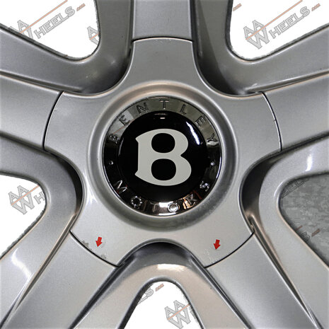 Bentley Continental GT GTC, Flying Spur 3W 19 inch originele velgen 3W0601025AD | Zomerbanden