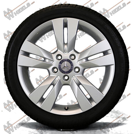 Mercedes C klasse W204 17 inch originele velgen A2044017602 | Winterbanden