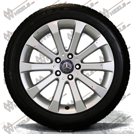 Mercedes CLS C219, W219 17 inch originele velgen A2194012502 | Winterbanden