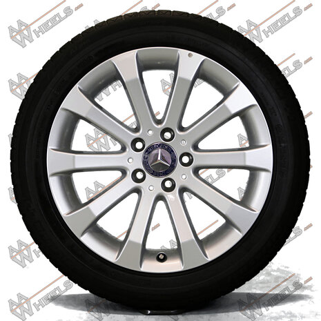 Mercedes CLS C219, W219 17 inch originele velgen A2194012502 | Winterbanden