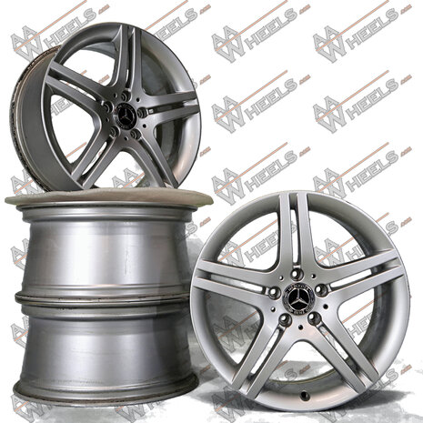 Mercedes CLC C klasse SLK CLK W203, R170, R171, W209 18 inch originele velgen A2034015502 / B66474516 | A2034015602