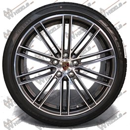 Porsche Cayenne E3 9Y Turbo IV 22 inch originele velgen 9Y0601025BR | 9Y0601025BS 