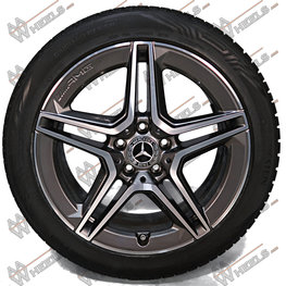 Mercedes C klasse W205 AMG 18 inch originele velgen A2054019500 / A2054019600 