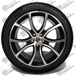 Porsche Cayenne E3 9Y Exclusive Design 21 inch originele velgen 9Y0601025BH | 9Y0601025BJ | Zomerbanden