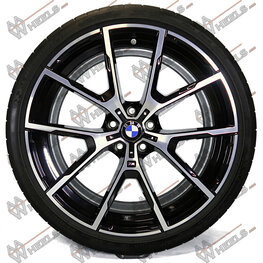 BMW 8 Serie G14, G15 728M 20 inch originele velgen 8072023 | 8072024 | zomerbanden