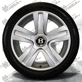 Bentley Continental GT GTC, Flying Spur 3W 19 inch originele velgen 3W0601025AD | Zomerbanden
