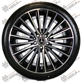 Mercedes C klasse W206 AMG 19 inch originele velgen A2064011900 | A2064012000 | Zomerbanden