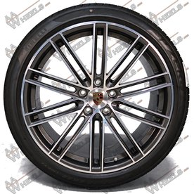 Porsche Cayenne E3 9Y Turbo IV 22 inch originele velgen 9Y0601025BR | 9Y0601025BS 